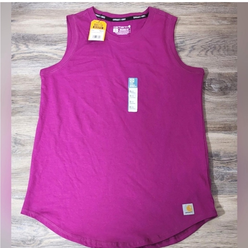 Carhartt Women's Vibrant Pink Muscle Tee
